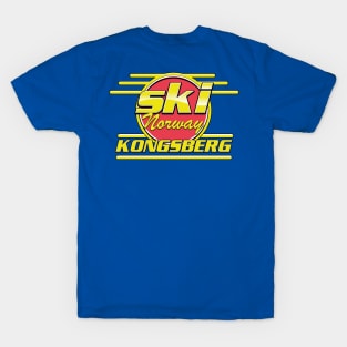 ski Kongsberg Norway 80s vibe T-Shirt